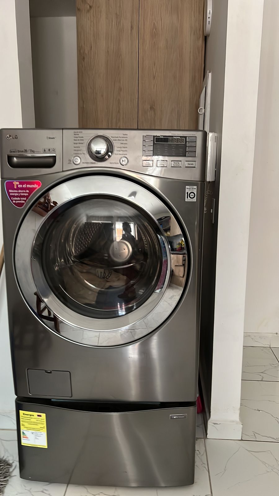 Lavadora reparada