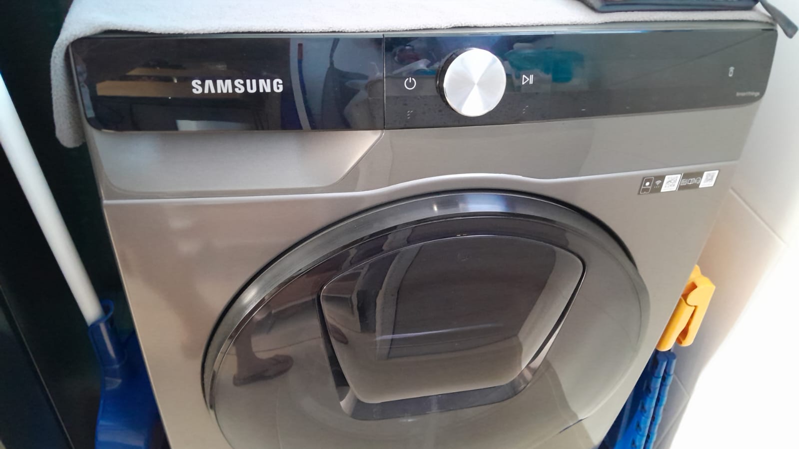Lavadora reparada