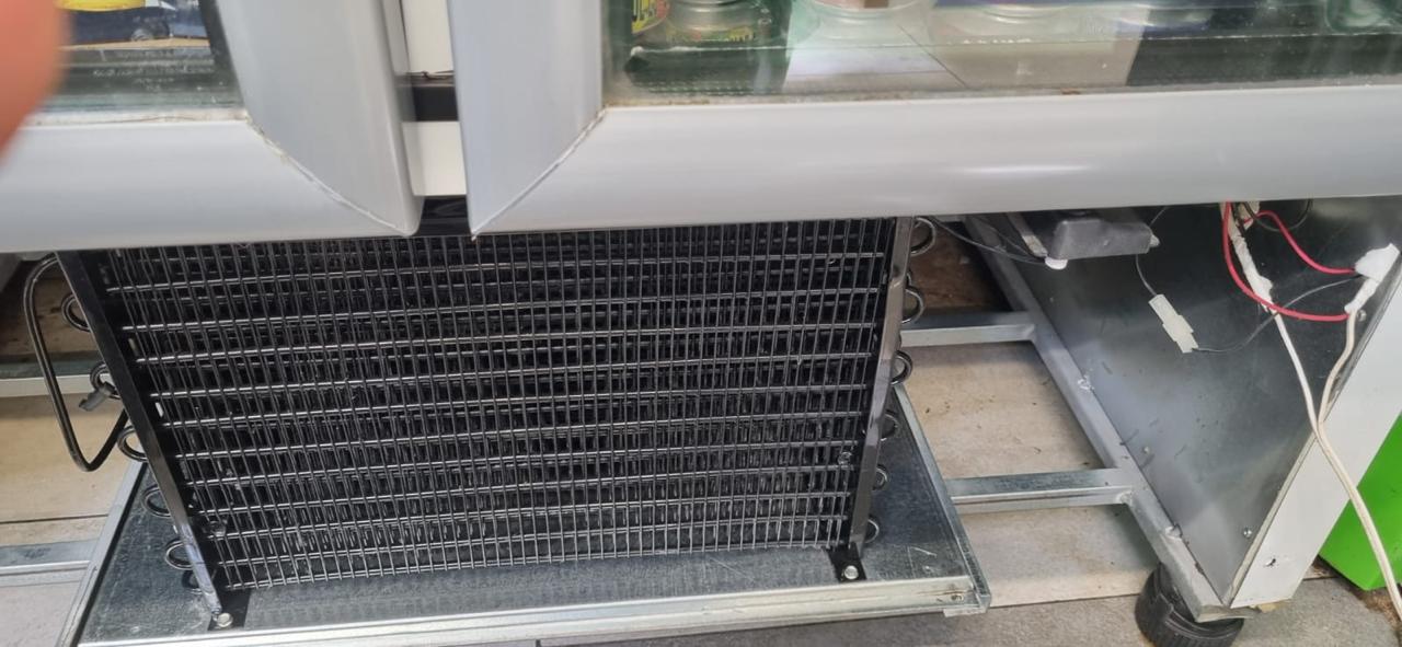 Nevera después de reparar